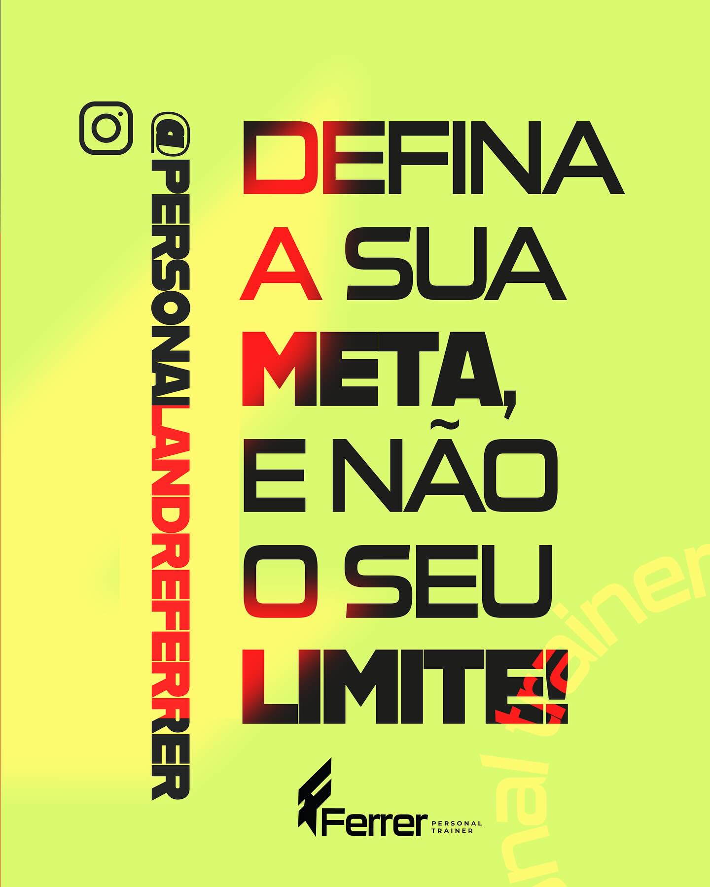 Identidade visual Ferrer Personal Trainer