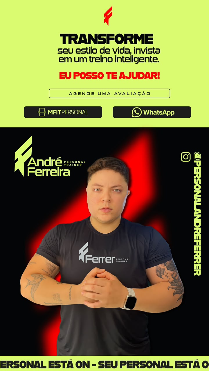 André Ferreira, personal trainer